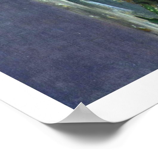 Still Life With Flowers By Manet Edouard ポスター (角)