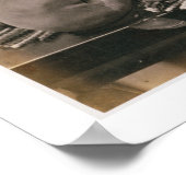 Still Life with Fruit, 1860 （セピア写真） ポスター (角)