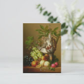 Still Life with Fruit and a Dead Partridge ポストカード (スタンド正面)