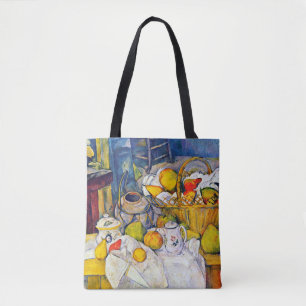Still Life with Fruit Basket、ポール・セザンヌ トートバッグ