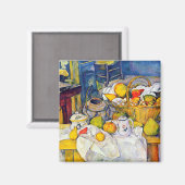 Still Life with Fruit Basket、ポール・セザンヌ マグネット (正面/裏面)