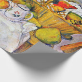 Still Life with Fruit Basket、ポール・セザンヌ ラッピングペーパー (角)