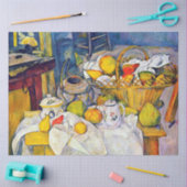 Still Life with Fruit Basket、ポール・セザンヌ 薄葉紙 (クラフト)