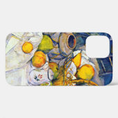 Still Life with Fruit Basket、ポール・セザンヌ Case-Mate iPhoneケース (裏面 (横))