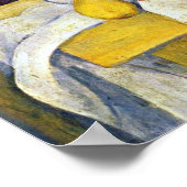 Still Life with Fruit Basket by Paulセザンヌ ポスター (角)