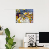 Still Life with Fruit Basket by Paulセザンヌ ポスター (ホームオフィス)