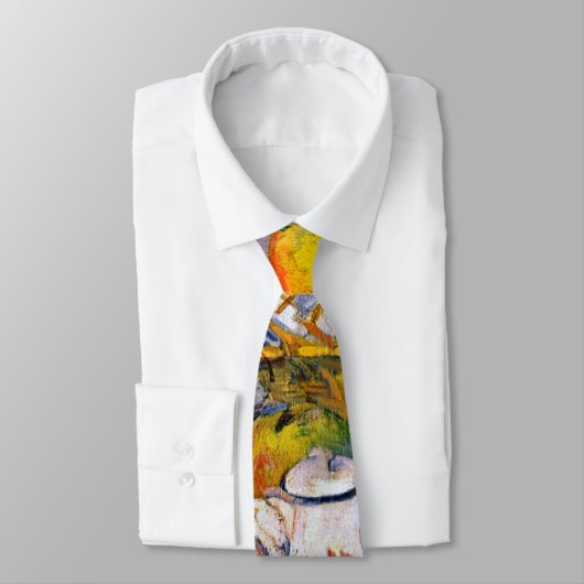 Still Life with Fruit Basket, Paul Cezanne ネクタイ (タイ)