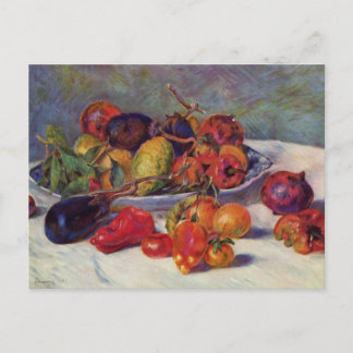 Still Life with Fruit - Pierre-Augusteルノアール ポストカード