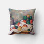 Still Life with Fruits、ポール・セザンヌ クッション (裏面)