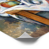 Still Life with Fruits、ポール・セザンヌ ポスター (角)