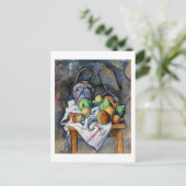 Still Life with Fruits、ポール・セザンヌ ポストカード (スタンド正面)