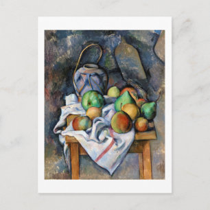 Still Life with Fruits、ポール・セザンヌ ポストカード
