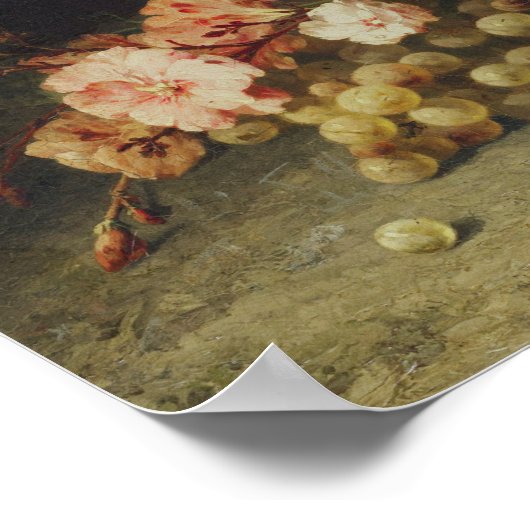 Still Life with Grapes ポスター (角)