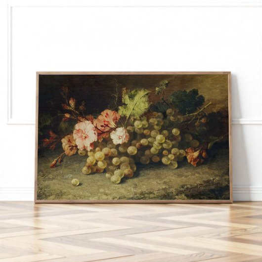 Still Life with Grapes ポスター