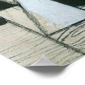 Still Life with guitar by Juan Gris ポスター (角)