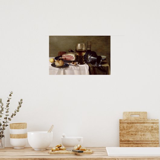 Still Life with Ham ポスター (キッチン)