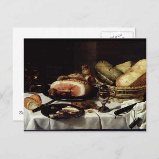 Still Life with Ham ポストカード (正面/裏面)
