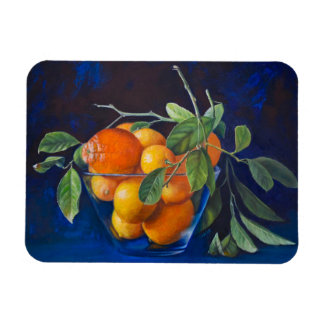 Still Life with Lemons and Orange Branch マグネット