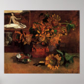 Still Life with L'Esperance (Hope) by Paul Gauguin ポスター (正面)