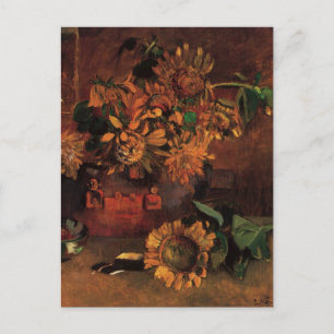 Still Life with L'Esperance (Hope) by Paul Gauguin ポストカード