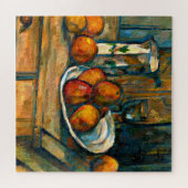 Still Life with Milk Jug and Fruit by Cezanne ジグソーパズル (横)