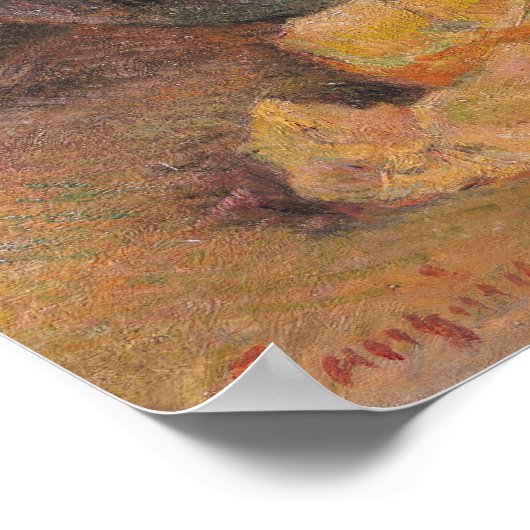 Still life with Oranges, 1881 ポスター (角)