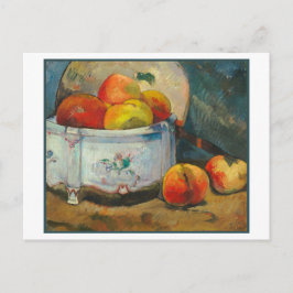 Still Life with peaches by Paul Gauguin ポストカード
