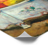 Still Life with Peaches | Paul Gauguin ポスター (角)