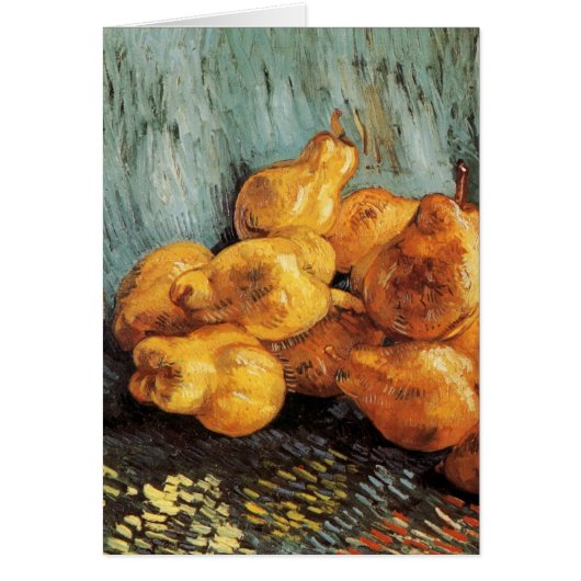 Still Life with Quince Pears by Vincent van ゴッホ (正面)
