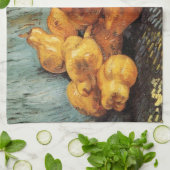 Still Life with Quince Pears by Vincent van ゴッホ キッチンタオル (折り畳み)