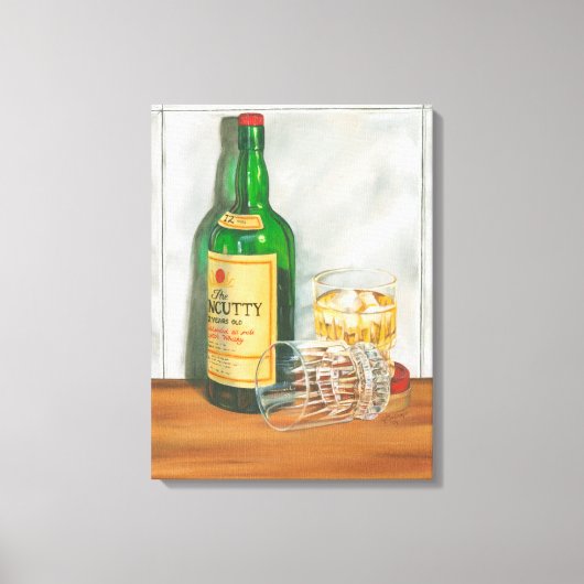 Still Life with Scotch by Jennifer Goldberger キャンバスプリント (正面)