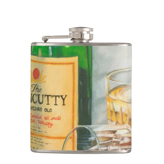 Still Life with Scotch by Jennifer Goldberger フラスク (正面)