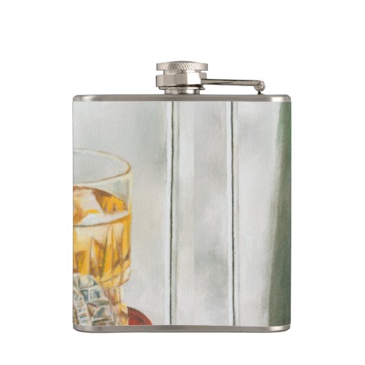 Still Life with Scotch by Jennifer Goldberger フラスク (裏面)