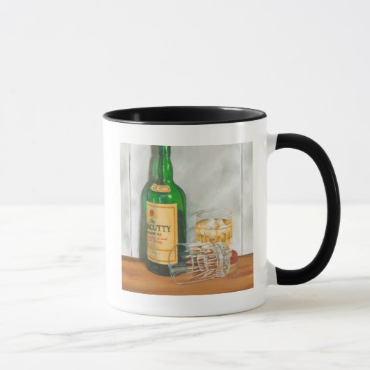Still Life with Scotch by Jennifer Goldberger マグカップ (右)