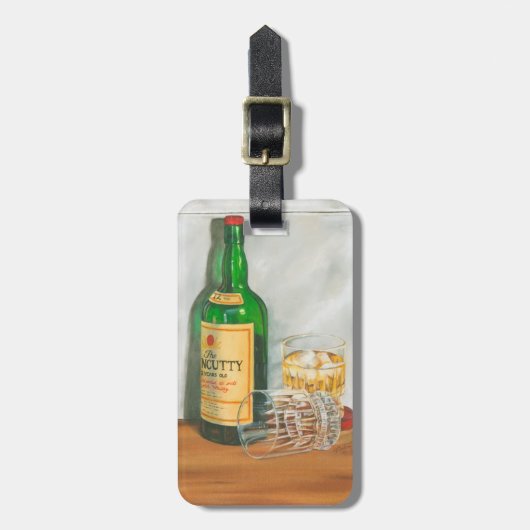 Still Life with Scotch by Jennifer Goldberger ラゲッジタグ (正面縦)