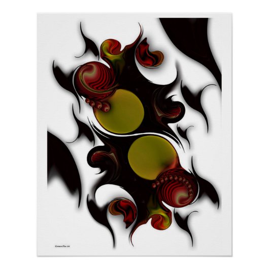 「Still Life with Subitualコントラスト」、ポスター ポスター (正面)