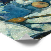 Still Life with Teapot and Fruit | Paul Gauguin ポスター (角)