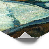 Still Life with Teapot and Fruit, Paul Gauguin ポスター (角)