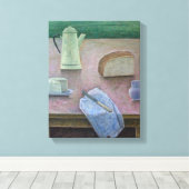 Still Life with Wensleydale Cheese 2013 キャンバスプリント (インサイチュ (ウッドフロア))