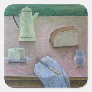 Still Life with Wensleydale Cheese 2013 スクエアシール
