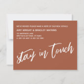 Still Living w/Boxesはシナモンカードを判断しない ノートカード (裏面)