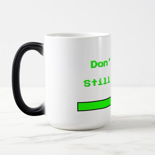 Still Loading Heat reveal Mug モーフィングマグカップ (左)