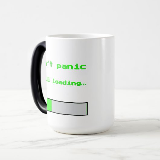 Still Loading Heat reveal Mug モーフィングマグカップ (正面左)