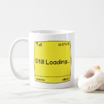 Still Loading.. Retro Mobile Design Mug