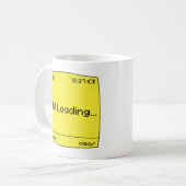 Still Loading.. Retro Mobile Design Mug コーヒーマグカップ (正面左)
