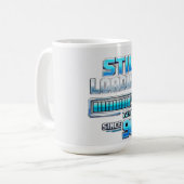 「Still Loading… Since 90s」 コーヒーマグカップ (正面左)