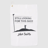 Still Looking For This Shot Custom Name Art ゴルフタオル (正面)