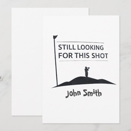 Still Looking For This Shot Custom Name Art シーズンカード (正面/裏面)