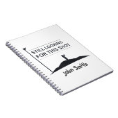 Still Looking For This Shot Custom Name Art ノートブック (右側)