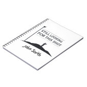 Still Looking For This Shot Custom Name Art ノートブック (左側)